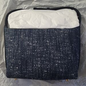 Bottega Veneta Wallace Denim Boucle Bag